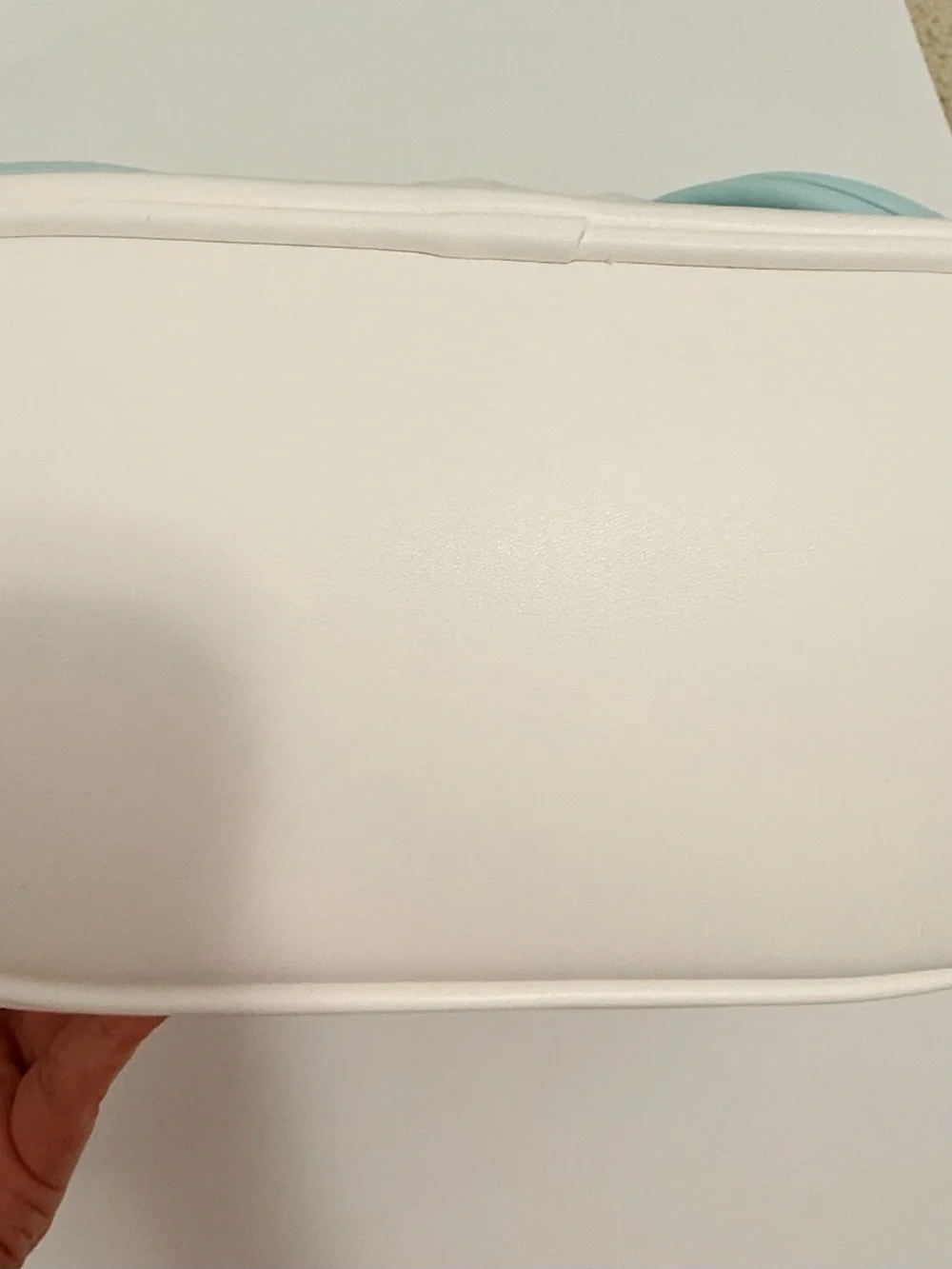 Sanrio White Plush Mini Backpack with Miniso matching pouch